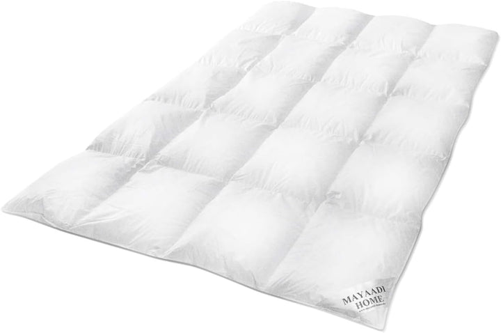 Mayaadi-Home MA20 Daunendecke Leichte 600 Gr. Daunen 135x200cm Bettdecke Decke Steppbett Steppdecke