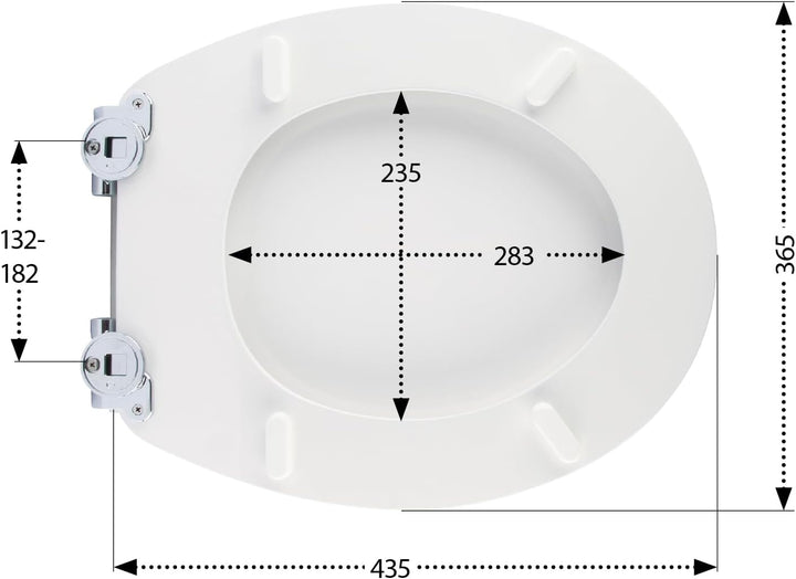 SITZPLATZ® WC-Sitz mit Absenkautomatik, Wellness Dekor Relax, High Gloss Toilettensitz mit Holz-Kern
