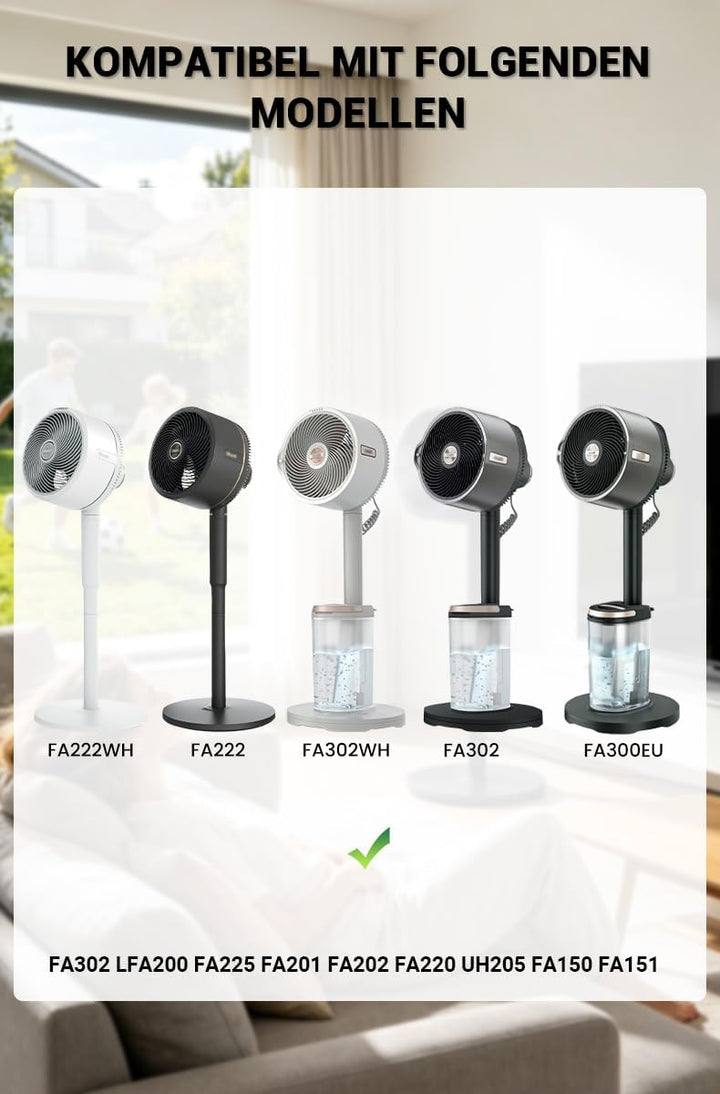 Bouge Netzteil Kompatible mit Shark FlexBreeze Ventilator FA222 FA302 FA300 | Ladegerät für Shark Fl