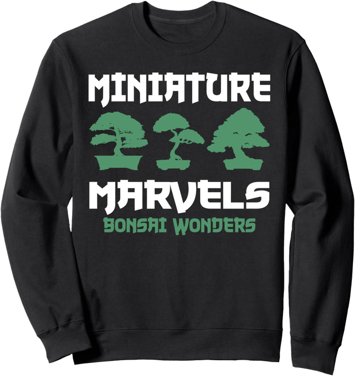 Miniatur Marvels Bonsai Wonders Bonsai-Baum Sweatshirt