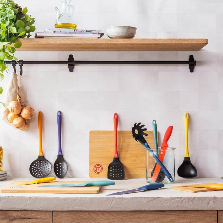 MasterChef Messer Set, Küchen Messerset ink. Kochmesser, Gemüsemesser, Schälmesser, Schneidemesser &