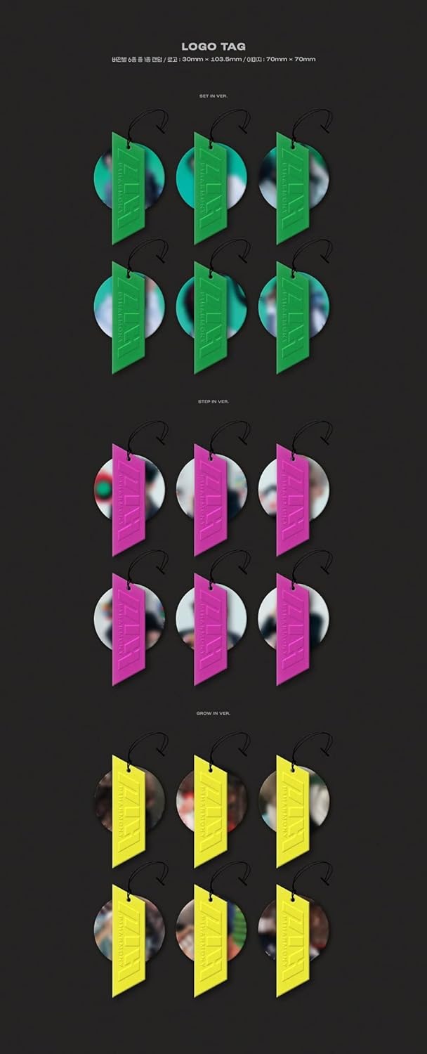 P1Harmony - HARMONY : SET IN 5th Mini Album+Folded Poster (GROW IN ver. / CD Only, No Poster), GROW