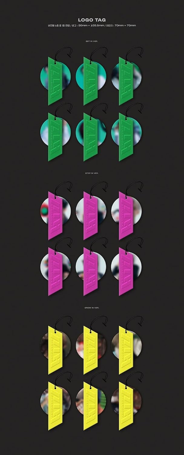 P1Harmony - HARMONY : SET IN 5th Mini Album+Folded Poster (GROW IN ver, + 1 Folded Poster), GROW IN