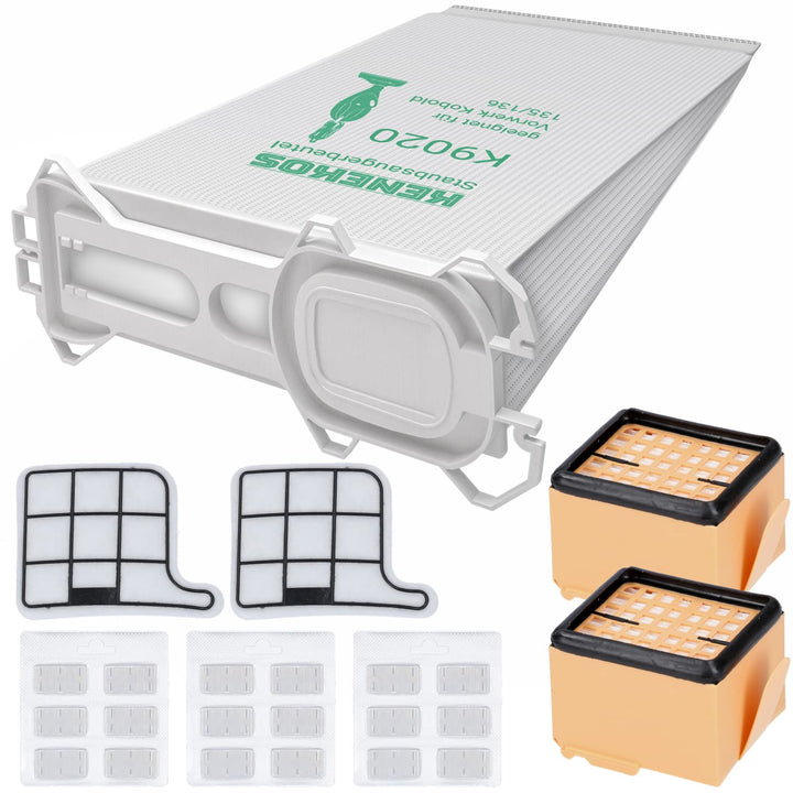 Kenekos - SPARSET 18 Staubsaugerbeutel Microvlies + 2 Hepafilter + 2 Motorschutzfilter + 18 x Duft g