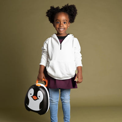 My Carry Potty - Pinguin Travel Töpfchen, preisgekrönter tragbarer Toilettensitz für Kleinkinder, de