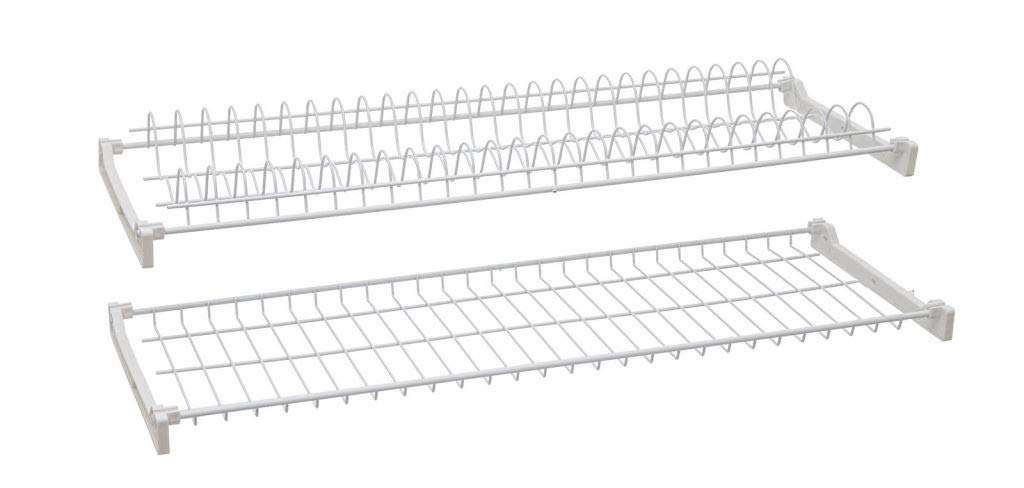PIF006 Abtropfgestell, Metalplast, Stahl, kunststoffbeschichtet, 76 x 37 cm, Höhe 27 cm