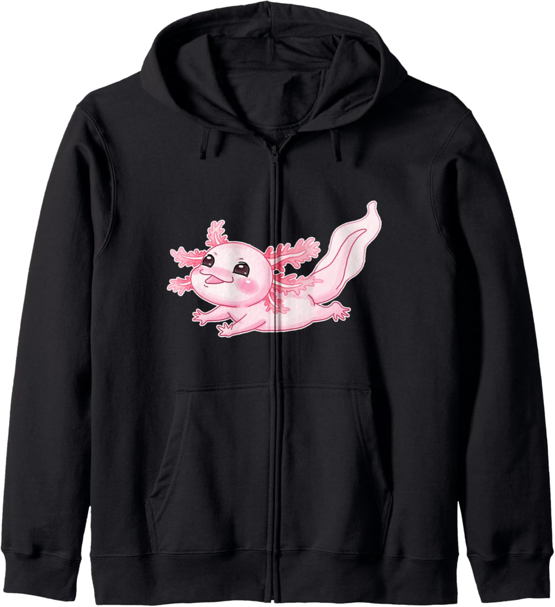 Axolotl Niedliches Baby Design - Exotisches Haustier Kapuzenjacke