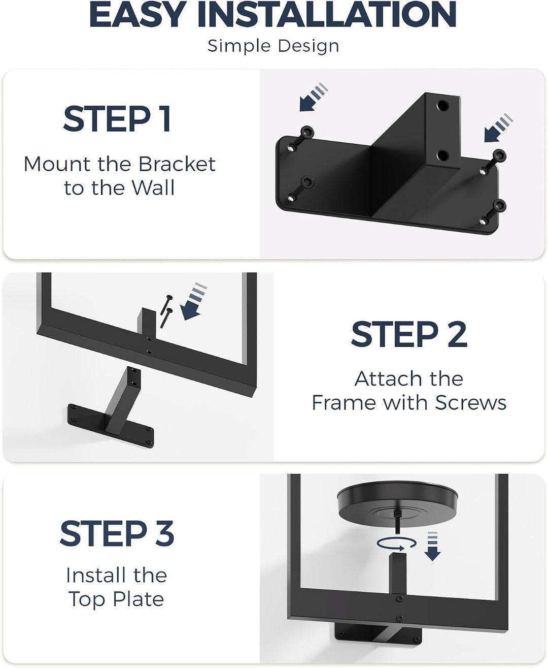 Bamworld Wandbehang Pflanzgefässe für Zimmerpflanzen 2 Set Wand Blumenständer Moderner Pflanzenständ