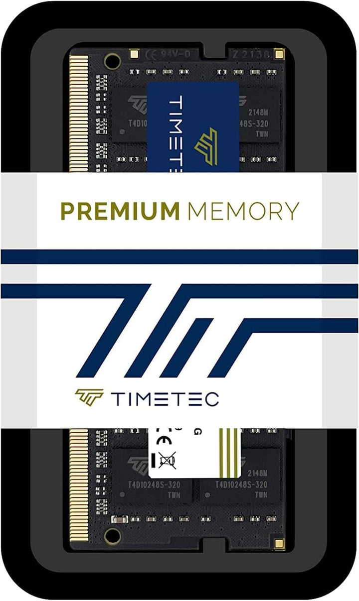 Timetec 16GB DDR4 3200MHz (DDR4-3200) PC4-25600 Non-ECC Unbuffered 1.2V CL22 2Rx8 Dual Rank 260 Pin