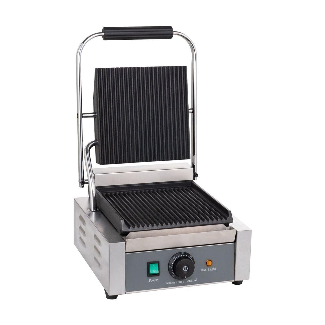 GastroHero Elektro-Kontaktgrill ECO 1,8 kW, gerillt Gastronomiebedarf