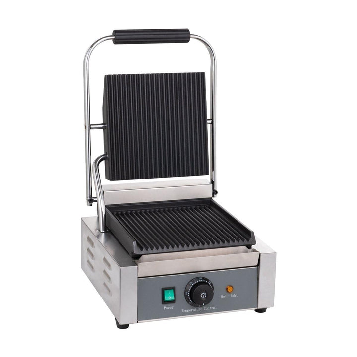 GastroHero Elektro-Kontaktgrill ECO 1,8 kW, gerillt Gastronomiebedarf