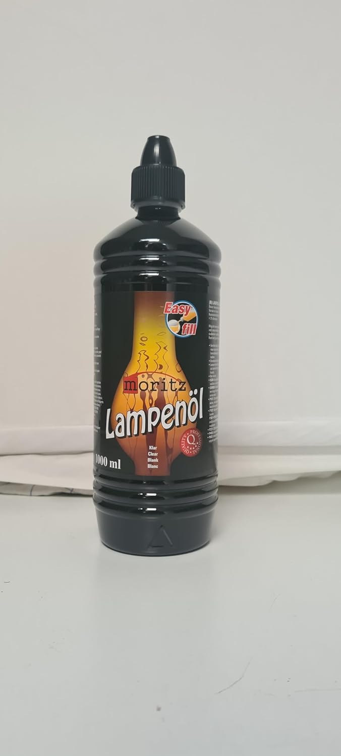 8 Liter Moritz Lampenöl für Öllampen Bambusfackeln Gartenfackel und Wandfackeln, 8 Liter
