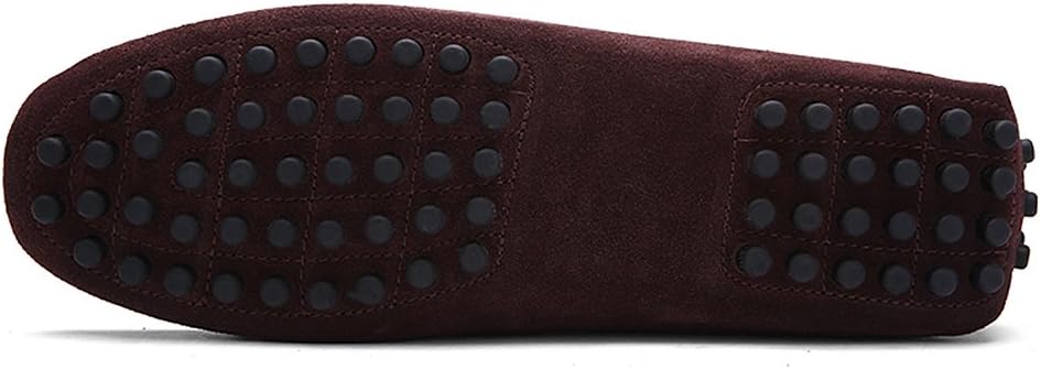 Herren Weich Wildleder Fahrschuhe Halbschuhe Handgefertigt Moccasin Slippers Grosse Grösse 44.5 EU K