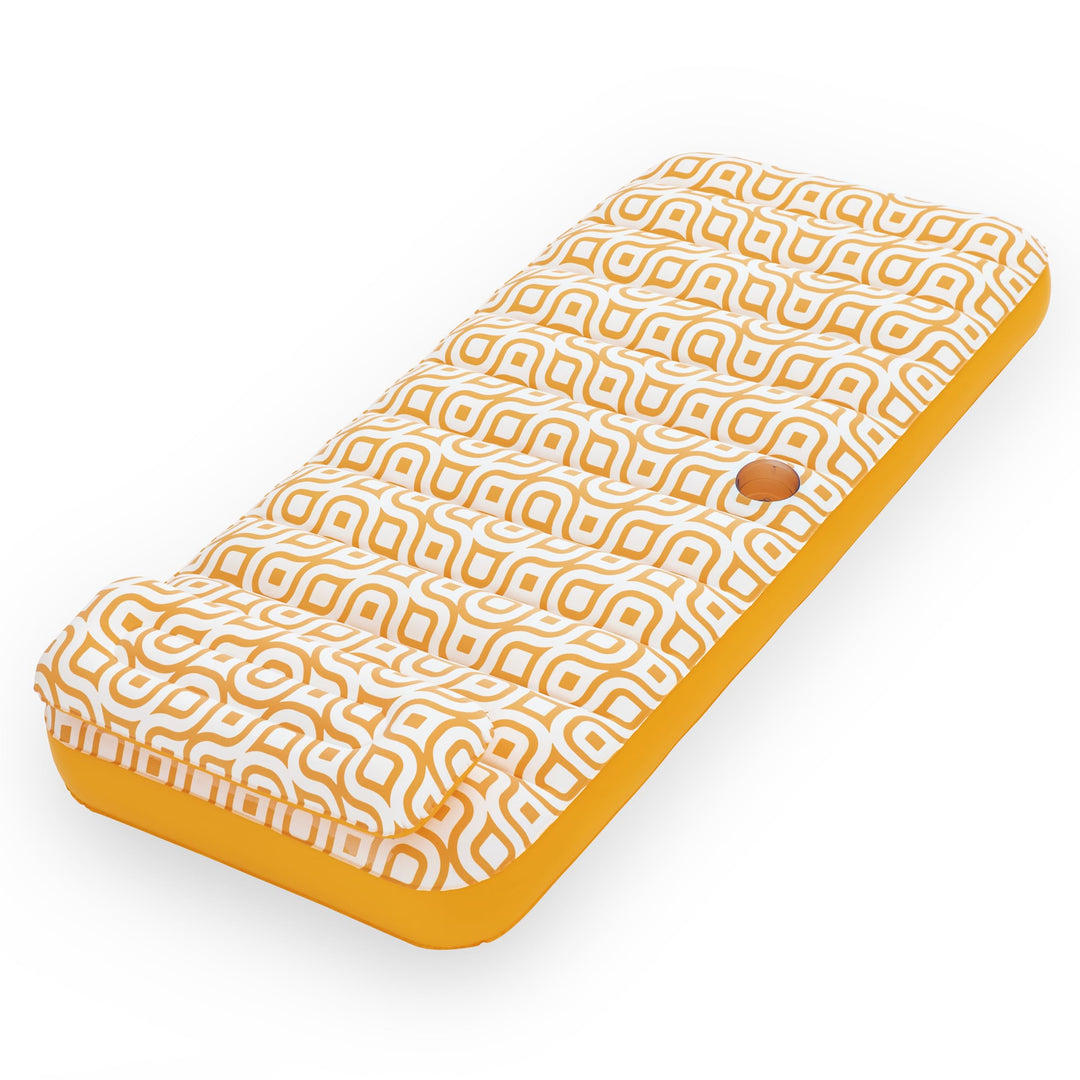 Bestway Luftmatratze mit Samtoberfläche, 169 x 77,5 x 30,5 cm, 1 Person, PVC, 2 Luftkammern, Samtobe