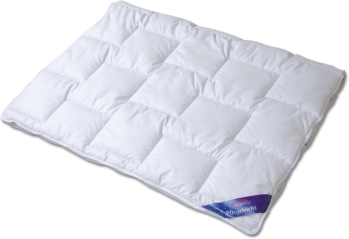 Frankenstolz Schlaf-Gut Utah Leichtsteppbett, Polyester/Baumwolle, Weiss, 155x220cm 155x220cm Leicht