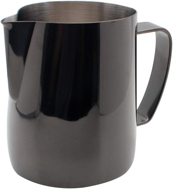 Dianoo Milchschäumkrug Aus Edelstahl Mit Titan überzogen Milchkännchen Latte Kunst Tasse Kaffee Latt