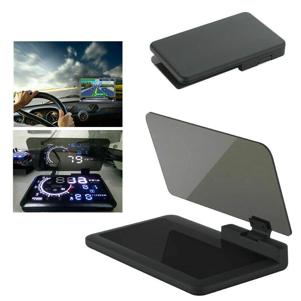 Riloer 6 Zoll Universal Auto HUD Display mit GPS Navigation Halterung