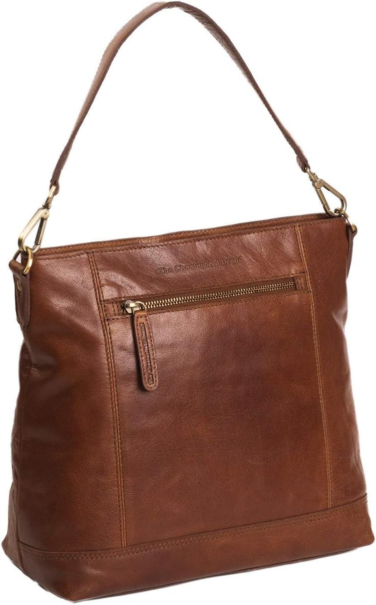 The Chesterfield Brand Antique Buff Annic Schultertasche Leder 30 cm