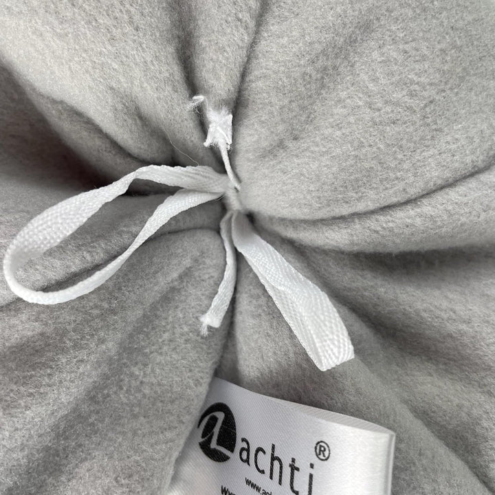 Mütze & Schal Set achti I 2 teilig I Damen Kombi - Beanie mit grossem Bommel und Loop I kuschelig ge