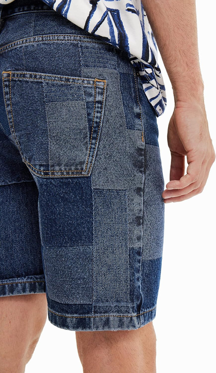 Desigual Herren Jeans 30 Blau, 30 Blau