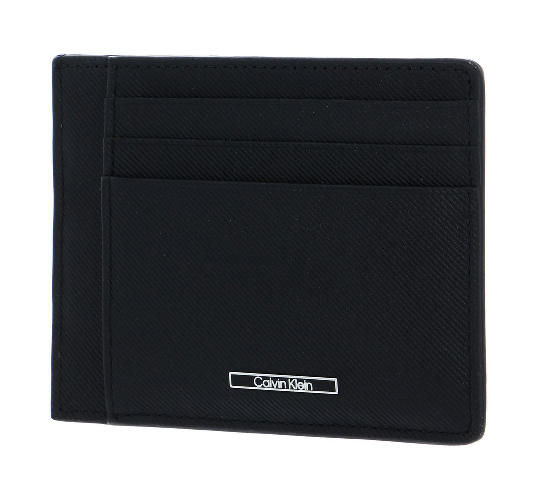 Calvin Klein Herren Commute ID Cardholder K50K507391 geldbörsen, Schwarz (Ck Black)