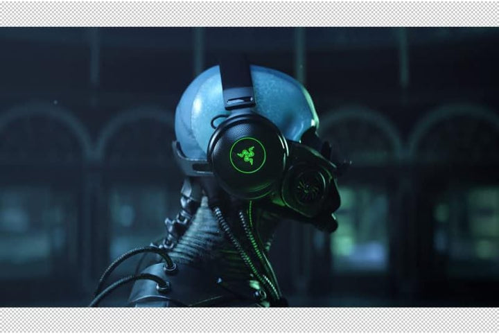 Razer Kraken V3 - Kabelgebundenes USB Gaming Headset Chroma RGB (Triforce 50mm Treiber, THX Spatial