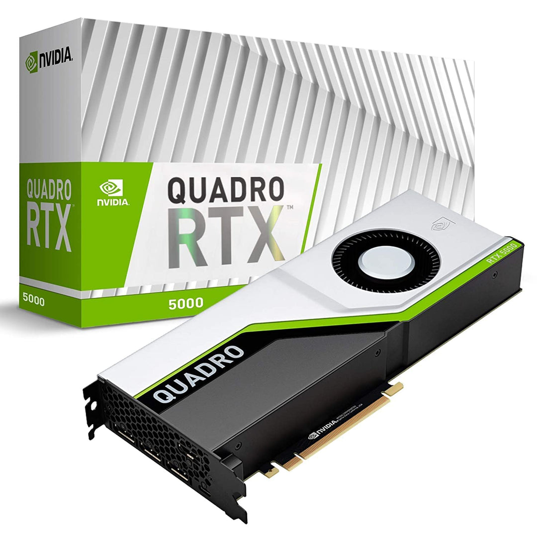 PNY Quadro RTX 5000 Professional Grafikkarte 16GB GDDR6 PCI Express 3.0 x16, Dual Slot, 4x DisplayPo