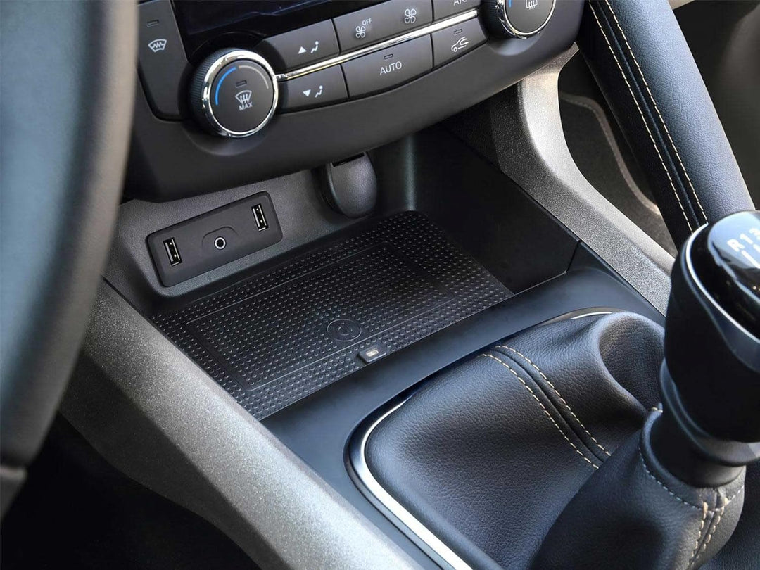 INBAY 10W Handyhalterung Auto Ablagefach Induktiv/Kabellos passend für Renault Kadjar (RFE) 05/2015-