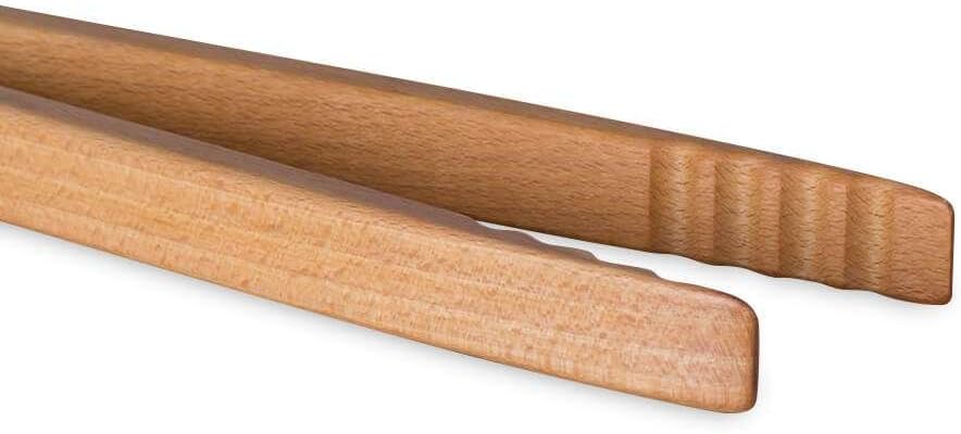 Grillzange Zetzsche 46 cm lang aus Buchen Holz, made in Germany