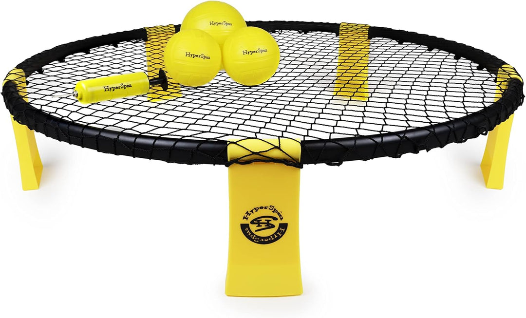 Hyperball Pro-Set mit 3 Bällen - Roundnet-Game zum Spielen im Freien, am Strand, Outdoor, enthält 1