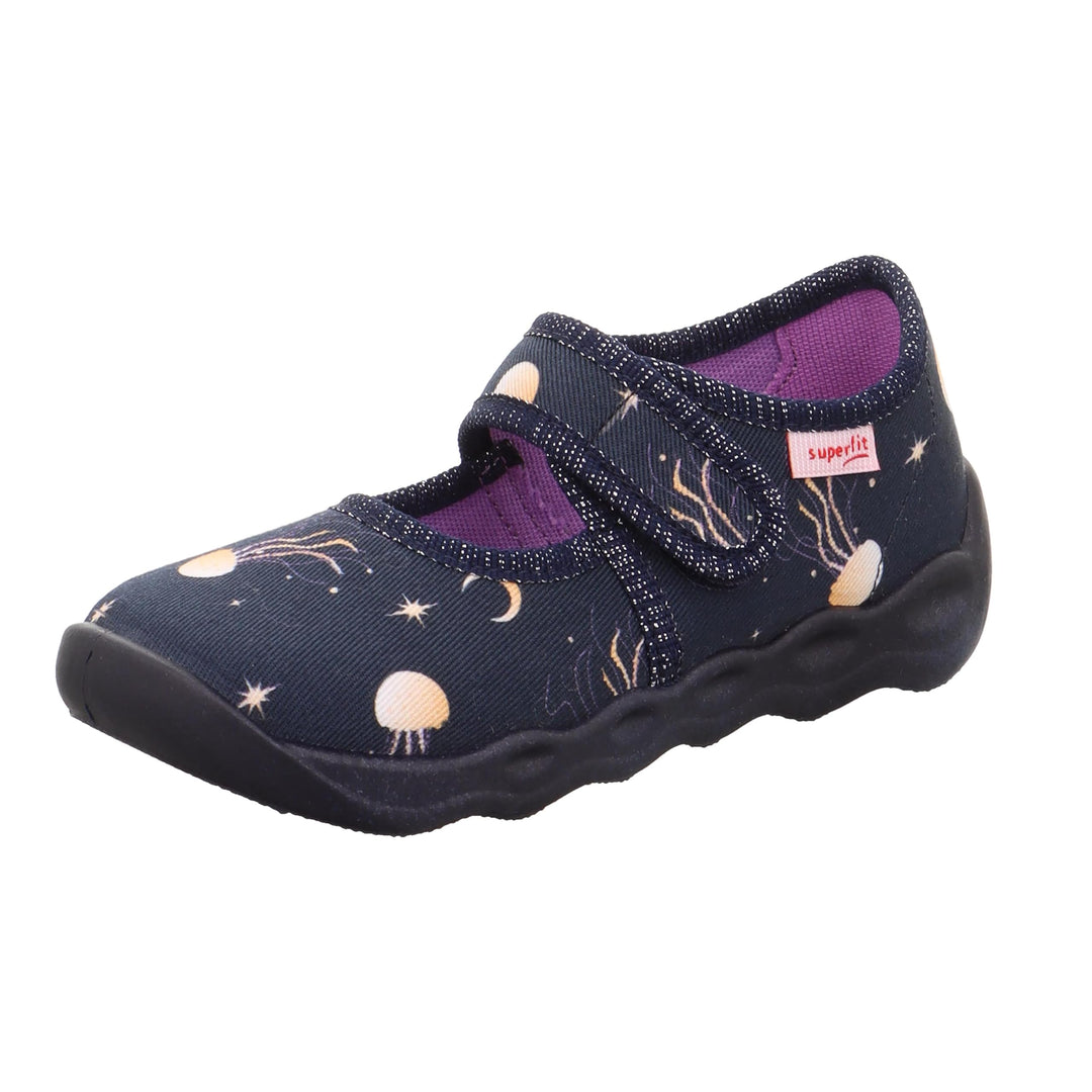 Superfit Jungen Bubble Hausschuh 23 EU Weit Blau Mehrfarbig 8030, 23 EU Weit Blau Mehrfarbig 8030