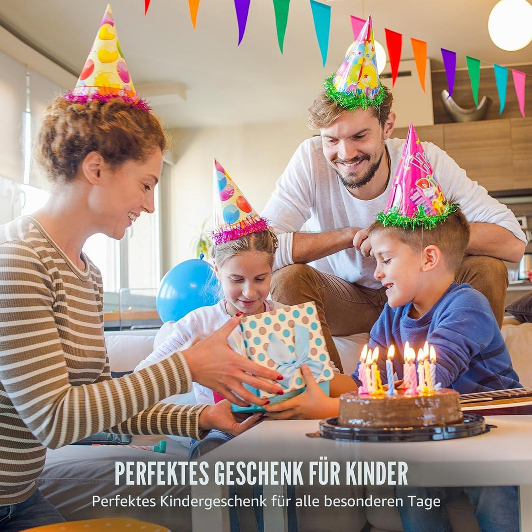 RockPapa L22 Kinder kopfhörer, Kabel Kopfhörer für Kinder, 3,5 mm Aux Jack, Verstellbares Stirnband