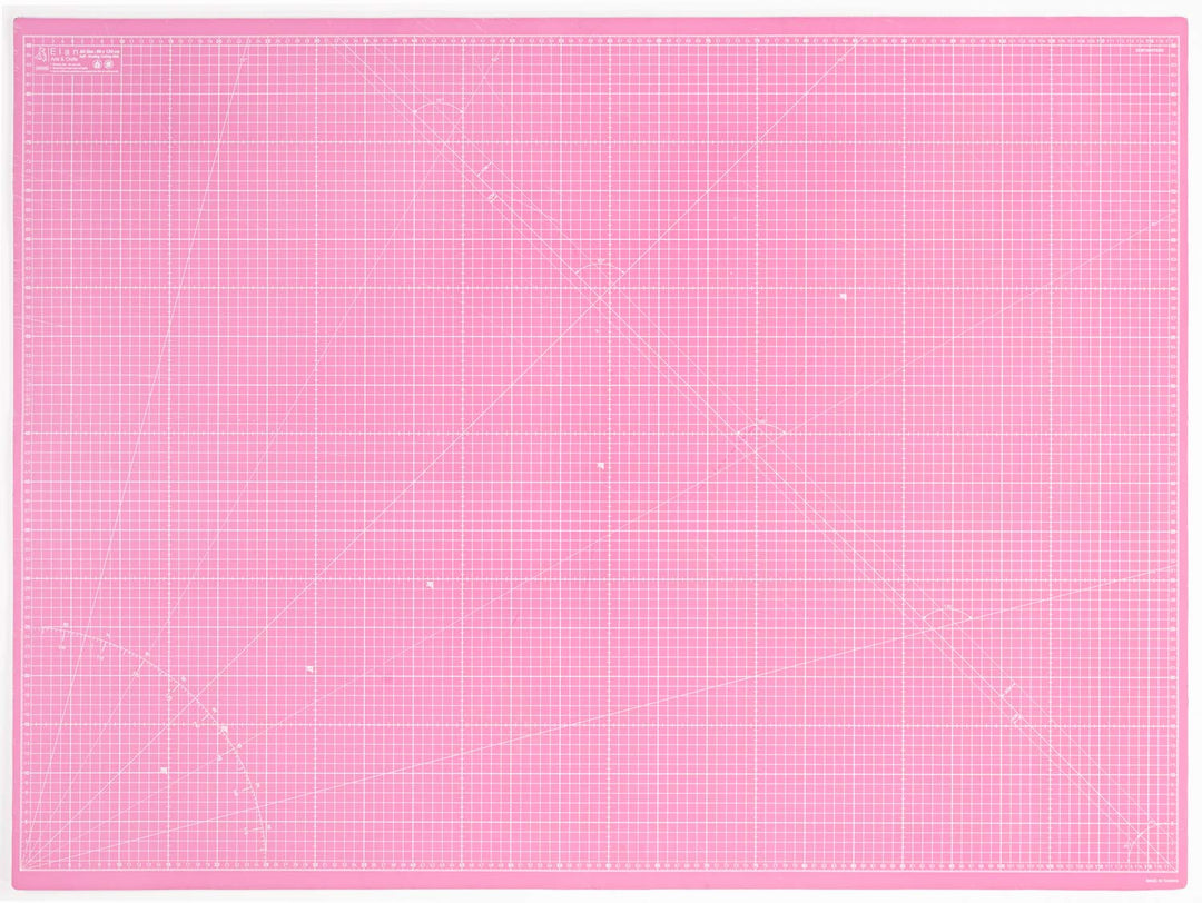 Elan Schneidematte A0 Rosa und Lila, 5-lagige Schneidematte Selbstheilend, Bastelunterlage Schnittfe
