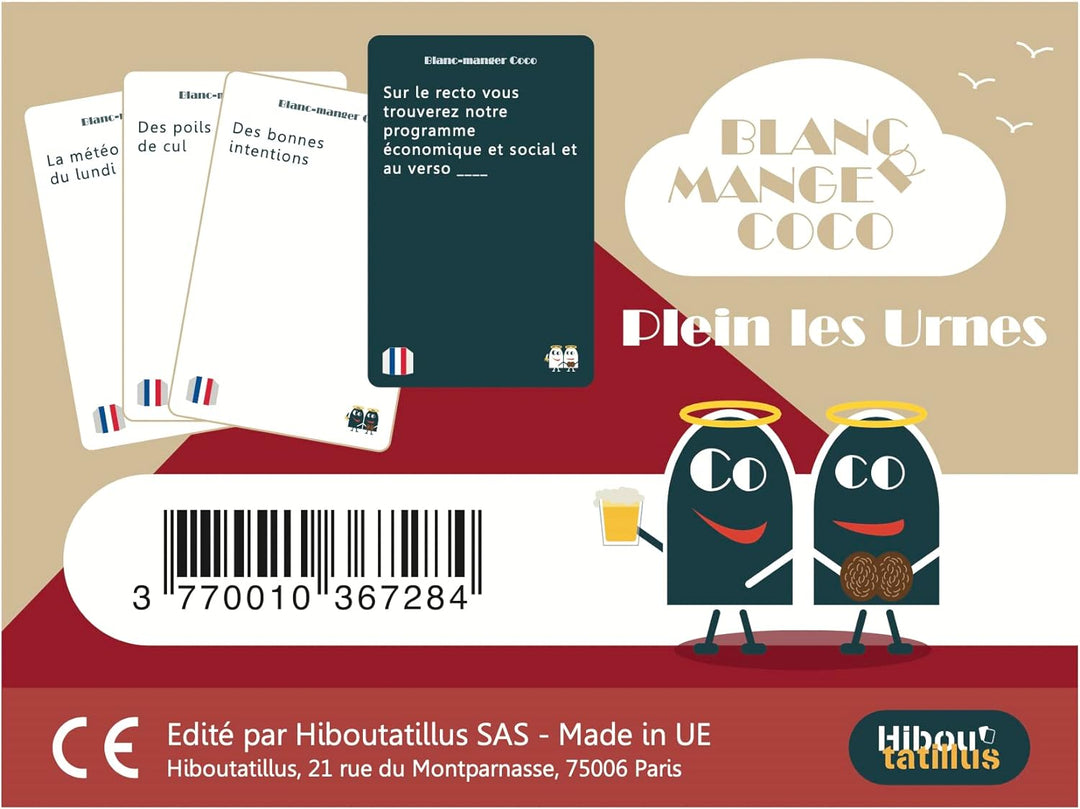 BLANC MANGER COCO : Elektion; Eulen ; Stimmungsspiel; Aperio-Spiel; Humor