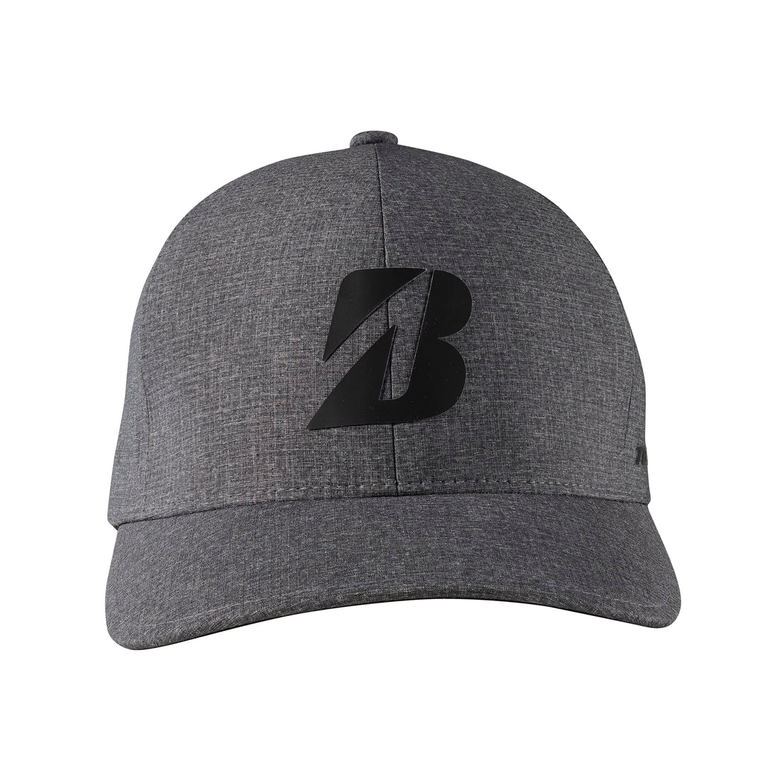 Bridgestone Golf Unisex Tour B Delta Fitted Cap Baseballkappe S Melange Blue, S Melange Blue