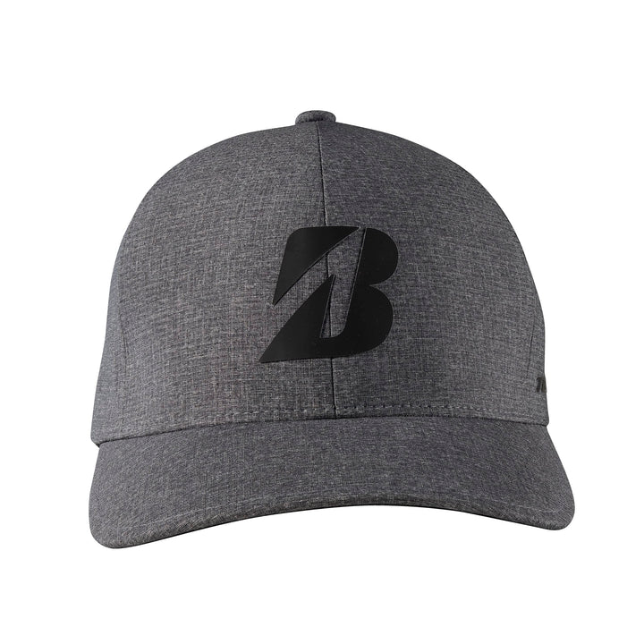 Bridgestone Golf Unisex Tour B Delta Fitted Cap Baseballkappe S Melange Blue, S Melange Blue