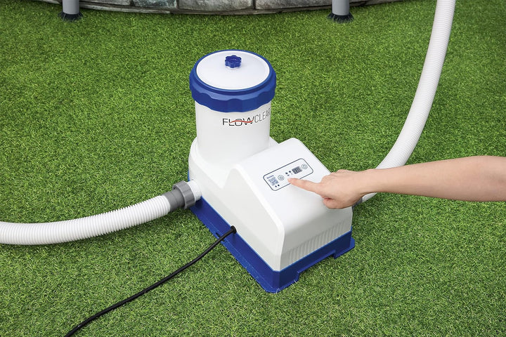 Bestway Flowclear WLAN-Filterpumpe mit Zeitschaltuhr 7.570 l/h, 125 W