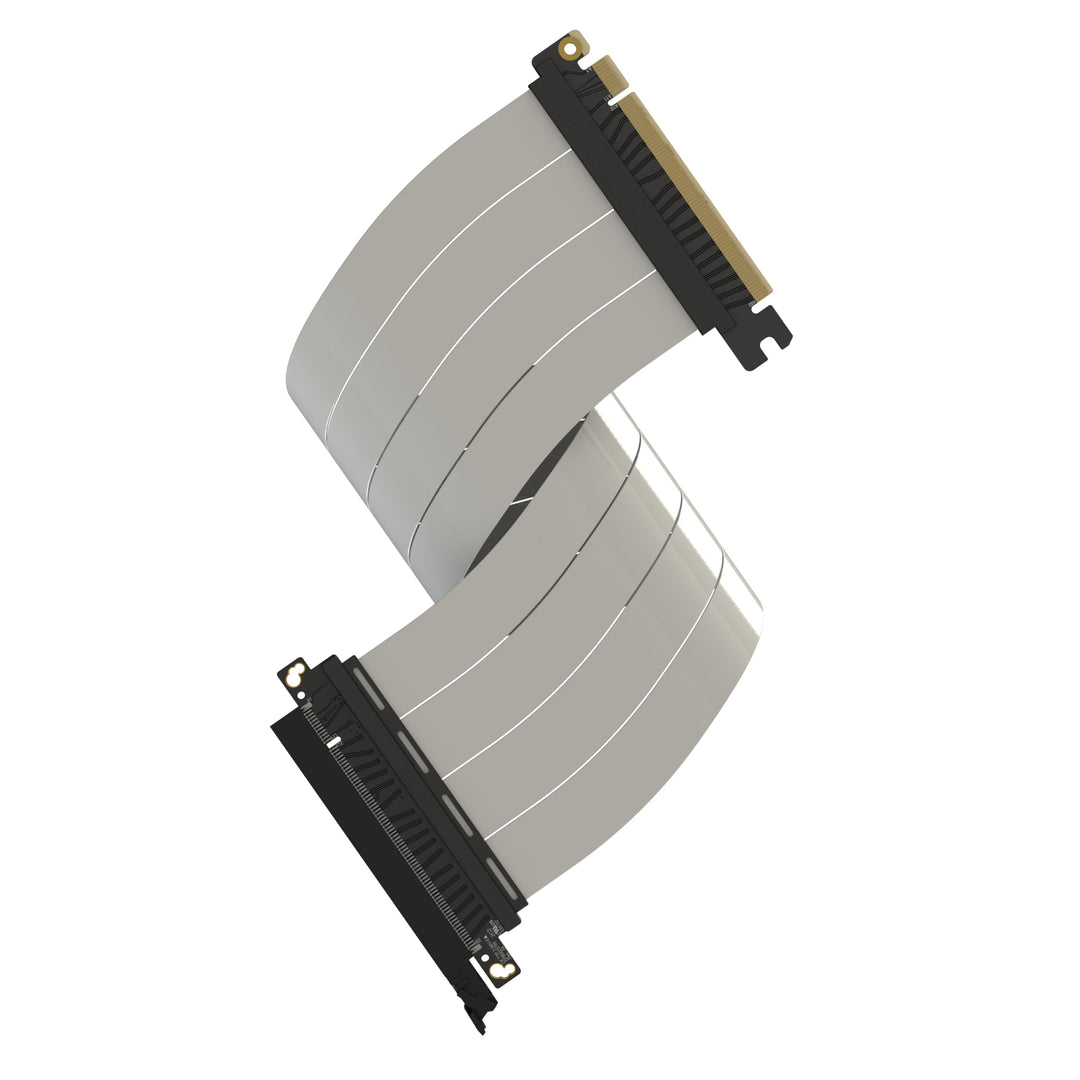 LINKUP - AVA5 PCIE 5.0 Riser-Kabel [40cm (Gesamtlänge 44cm)] RTX5090 RX9070 GPU Bereit | x16 128GB/s