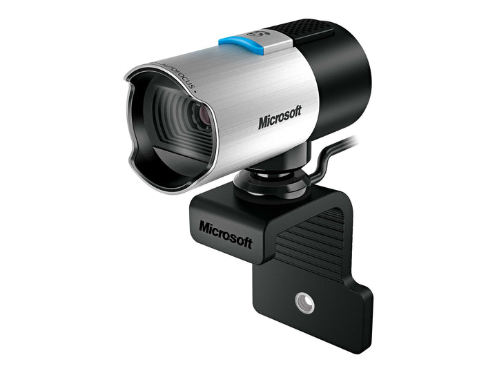 Microsoft Q2F-00015 LifeCam Studio HD Webcam (Skype zertifiziert), 1080p , silber/schwarz Modern, Mo