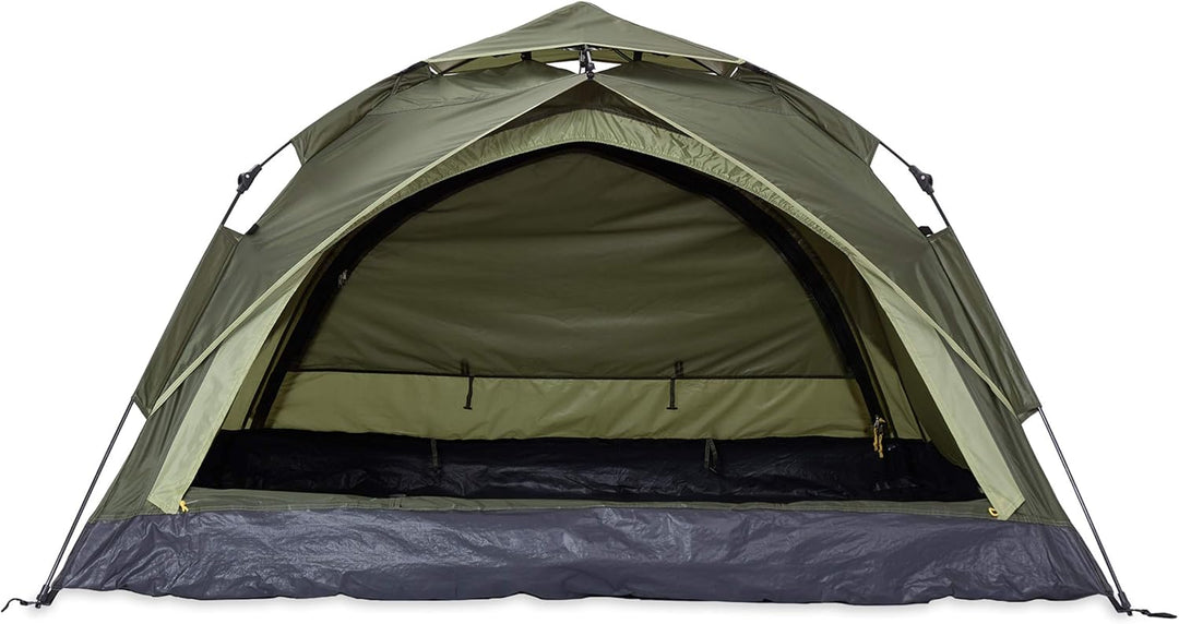 Lumaland Camping Zelt | Leichtes Pop Up Wurfzelt | 2-4 Personen Kuppelzelt | Trekking &amp; Festival Igl