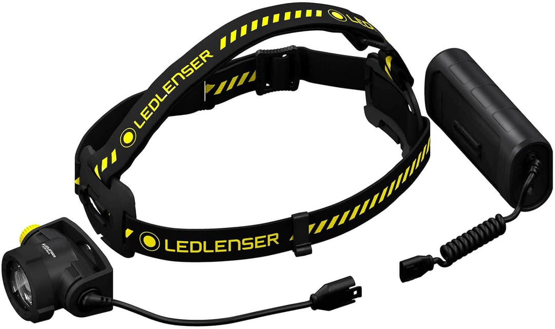 Ledlenser H15R Work Robust Stirnlampe LED, aufladbar mit Lithium Akku, wasserdicht IP67, 2500 Lumen,