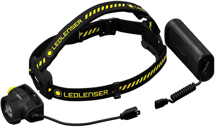 Ledlenser H15R Work Robust Stirnlampe LED, aufladbar mit Lithium Akku, wasserdicht IP67, 2500 Lumen,