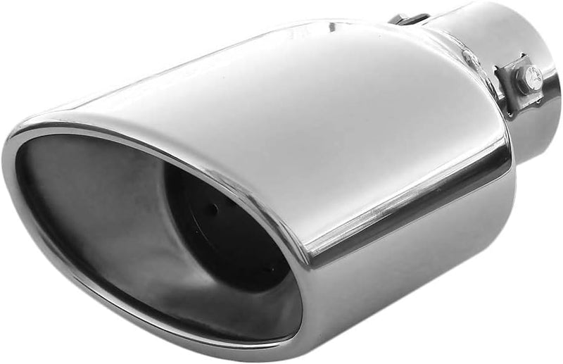 Auspuffblende Endrohr Auspuff Universell Schalldampfer Sport Oval Sportauspuff Endrohrblenden Blende