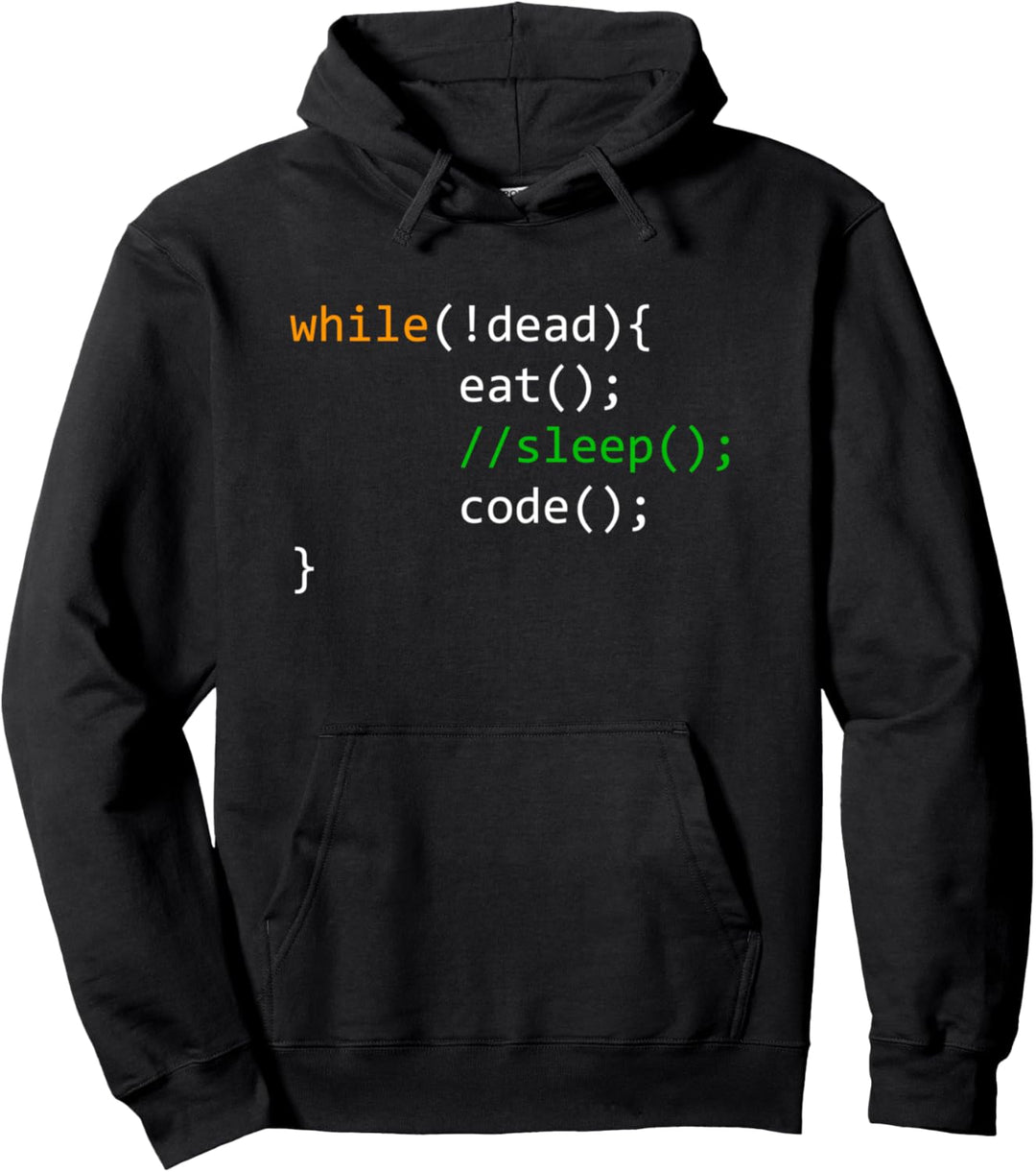 Programmierer Eat Sleep Code Pullover Hoodie