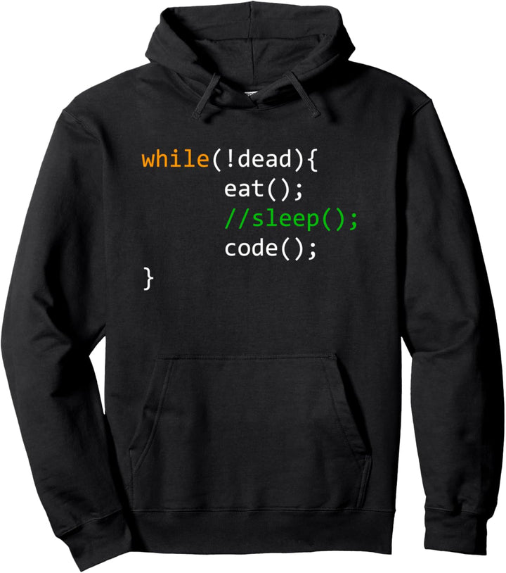 Programmierer Eat Sleep Code Pullover Hoodie