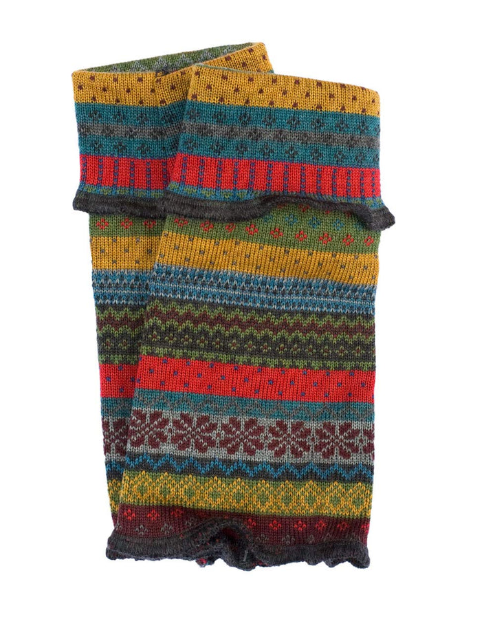 Merino Armstulpen Bo, 100% Wolle, Anthrazit