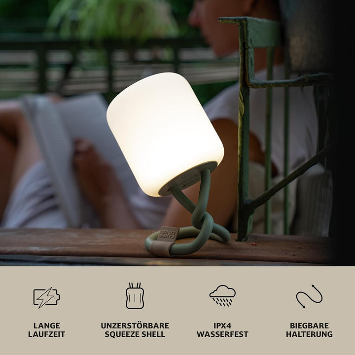 Campo Libre.® LENI I Campinglampe I flexible Outdoorlampe zum Aufhängen, Hinstellen und Montieren I