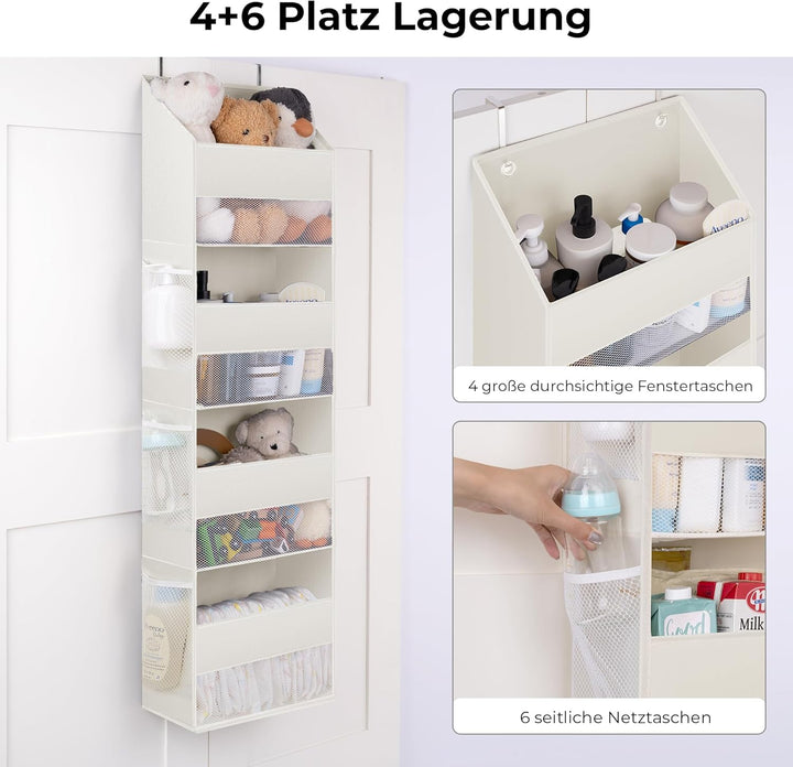 GRANNY SAYS Organizer Tür Hängend mit 4 Taschen, Packung mit 1 hinter der Tür hängenden Speicherorga