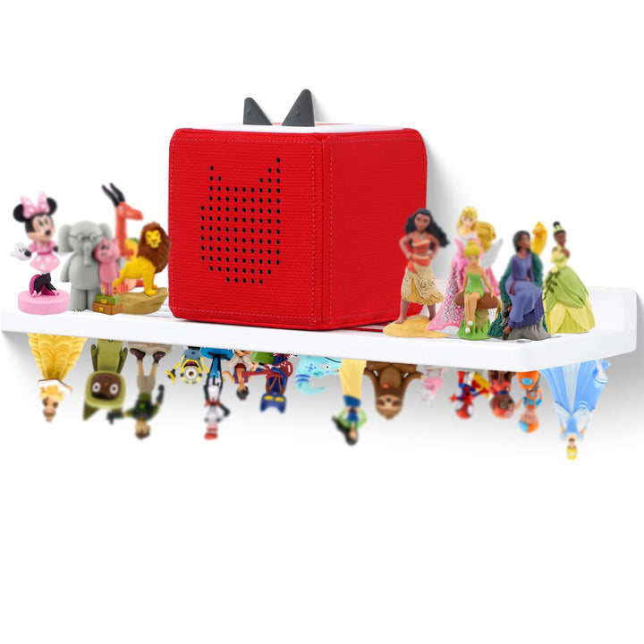 Für Tonies Figuren Regal Magnetisch,für Toniebox Aufbewahrung und Display Regal (für 36 Figuren),Wan