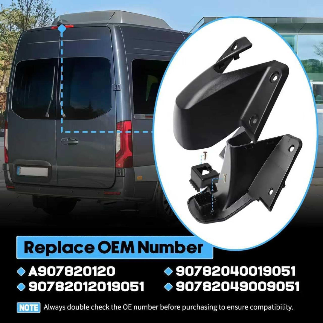 Rückfahrkamera Gehäuse kompatibel mit Mercedes-Benz Sprinter W907 W910 2019-2025 1500 2500 3500, OEM